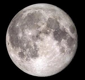Moon image for today