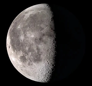 Moon image for today