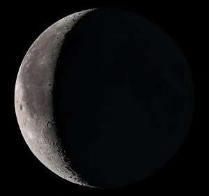 Moon image for today