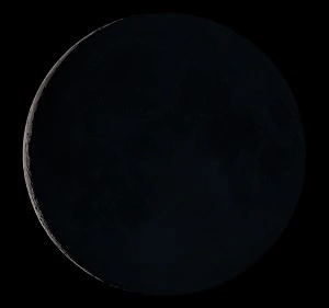 Moon image for today